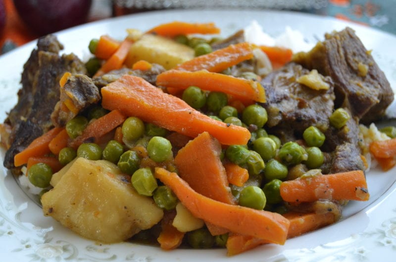 Carrots and Peas Stew