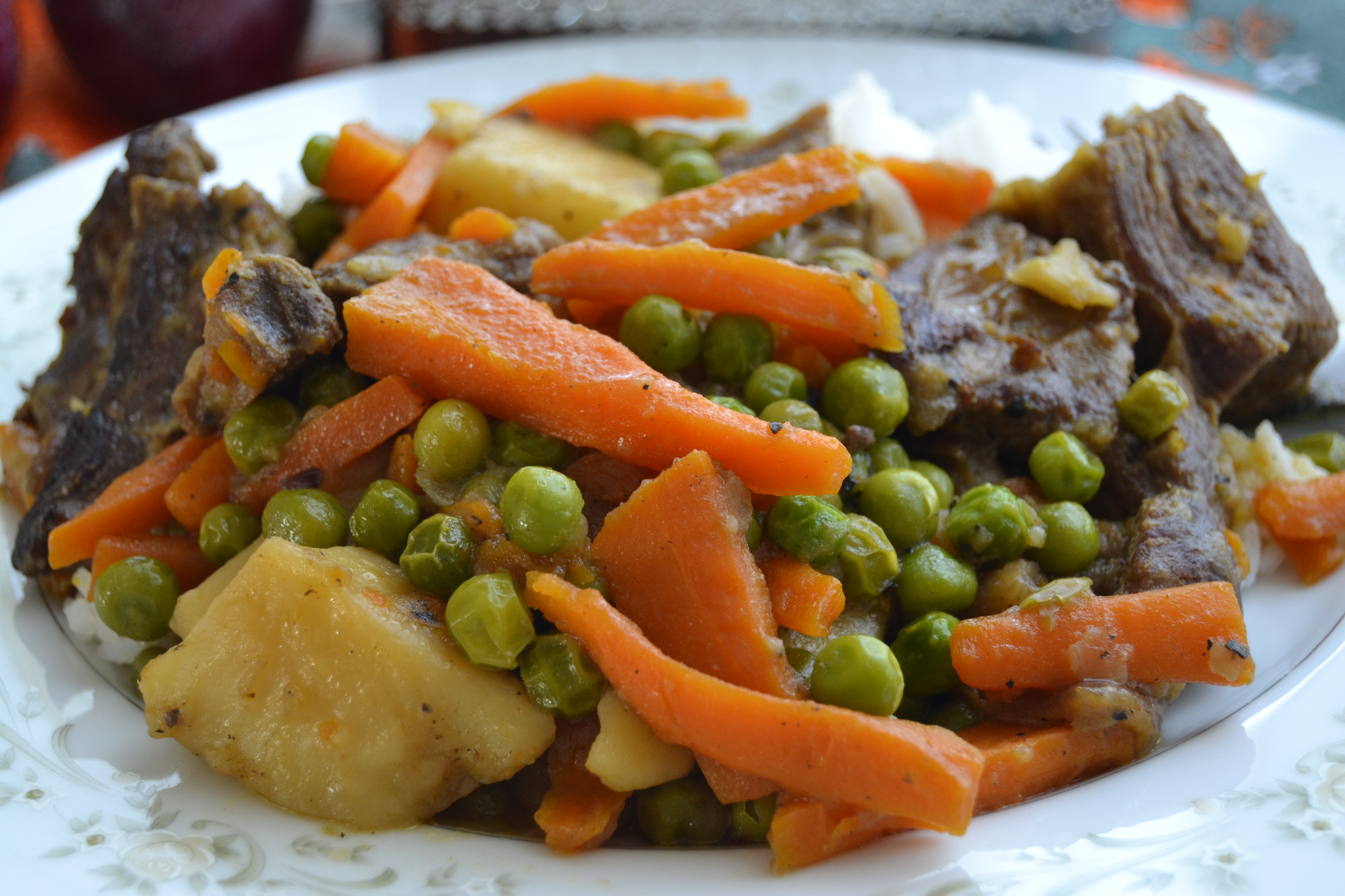 Carrot And Pea Stew Fatima Sydow Cooks