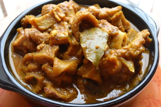 Tripe and Lamb Trotter Curry